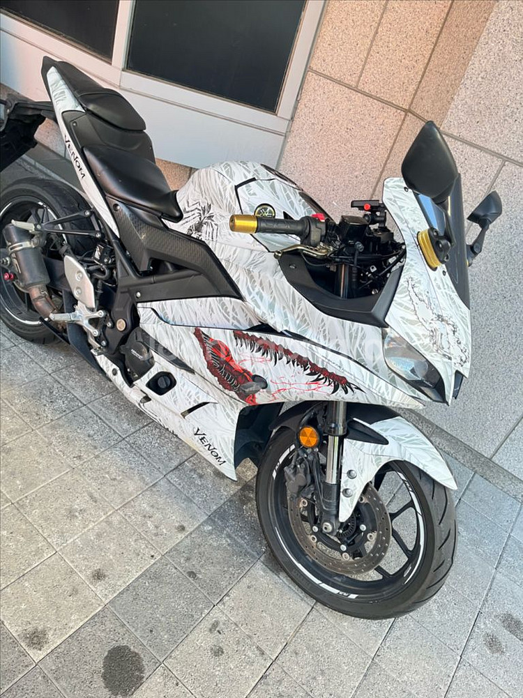 야마하R3 오토바이--0