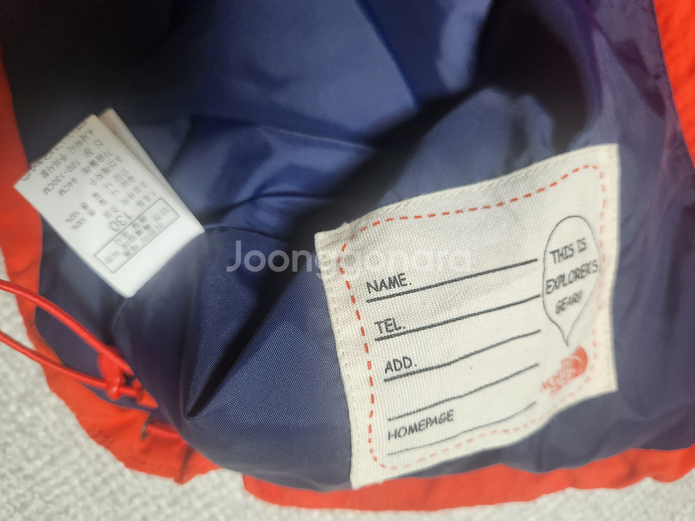 노스페이스키즈바람막이130--2