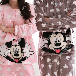 (정품) 디즈니 밍크 수면잠옷 두툼 보들보들