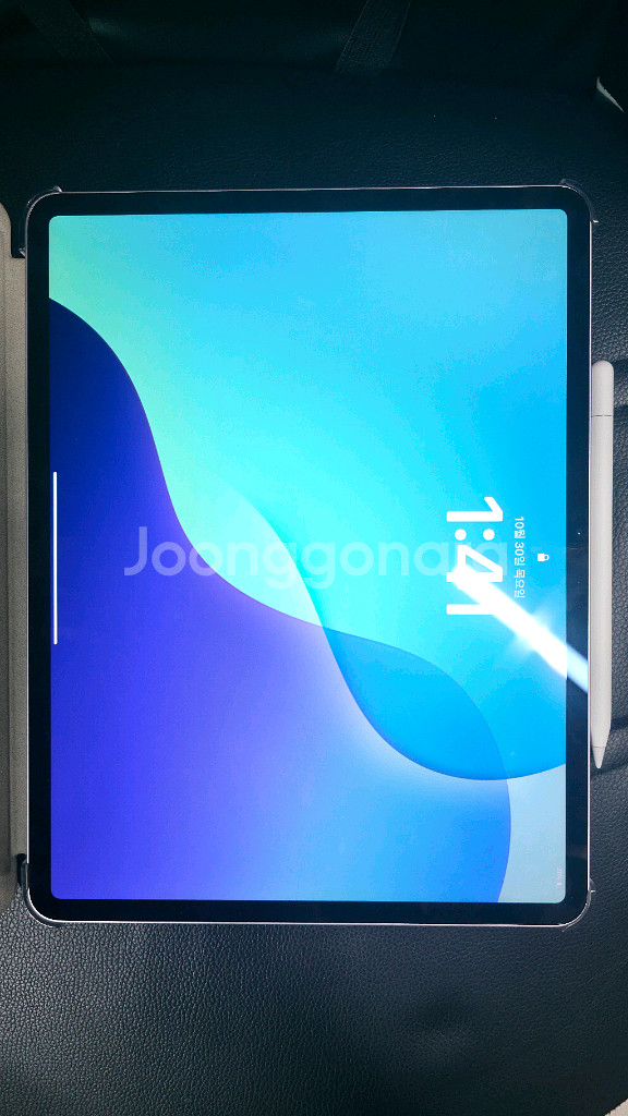 아이패드 에어 13 퍼플 128GB 펜슬포함 팝니다--7