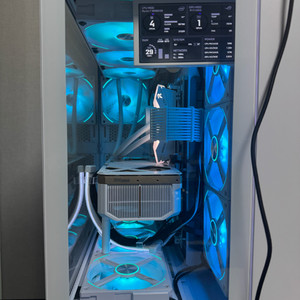 9800x3d b850 32gb 2tb 반본체 화이트