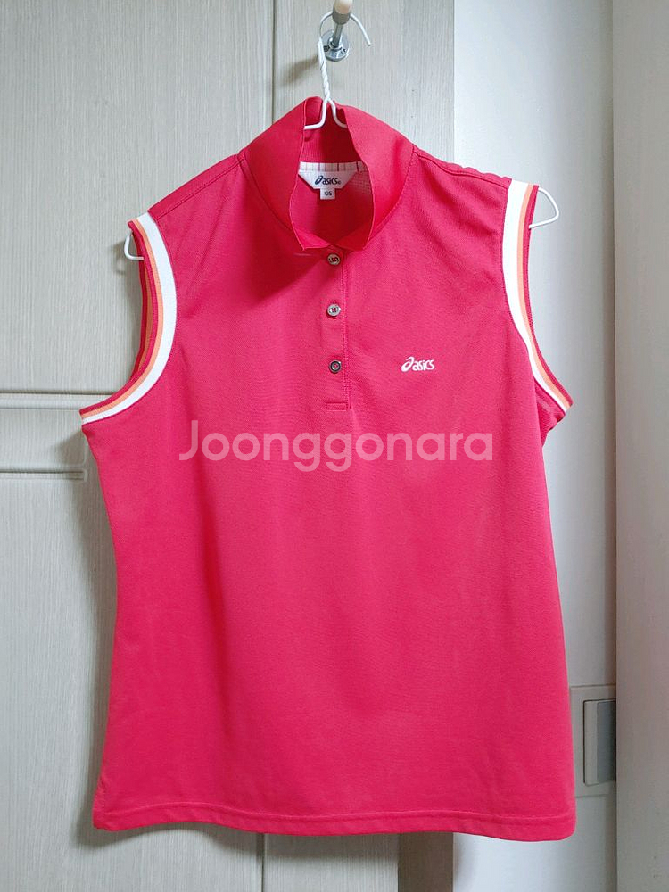 아식스 여성 스포츠 민소매 티셔츠 사이즈는 105--0