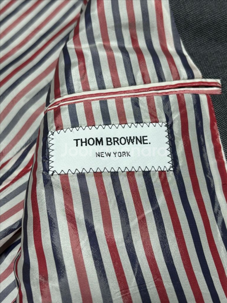 톰브라운 사선완장 블레이저 그레이 [3]--3