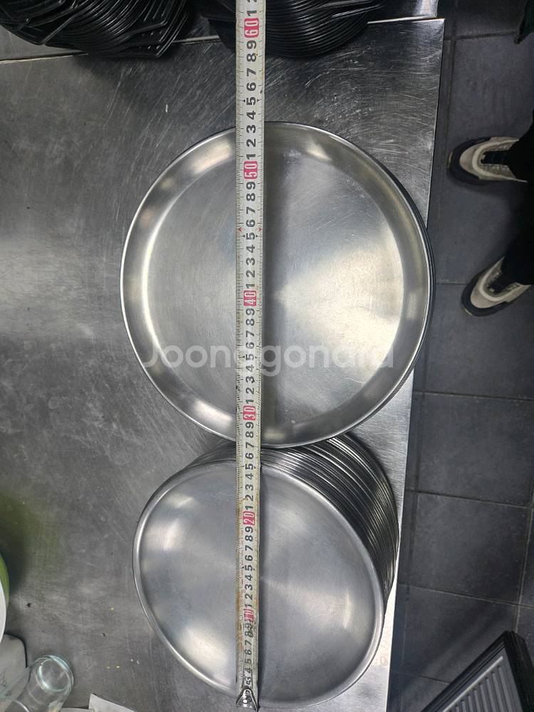 킹센스 스텐접시 30cm 30개--0