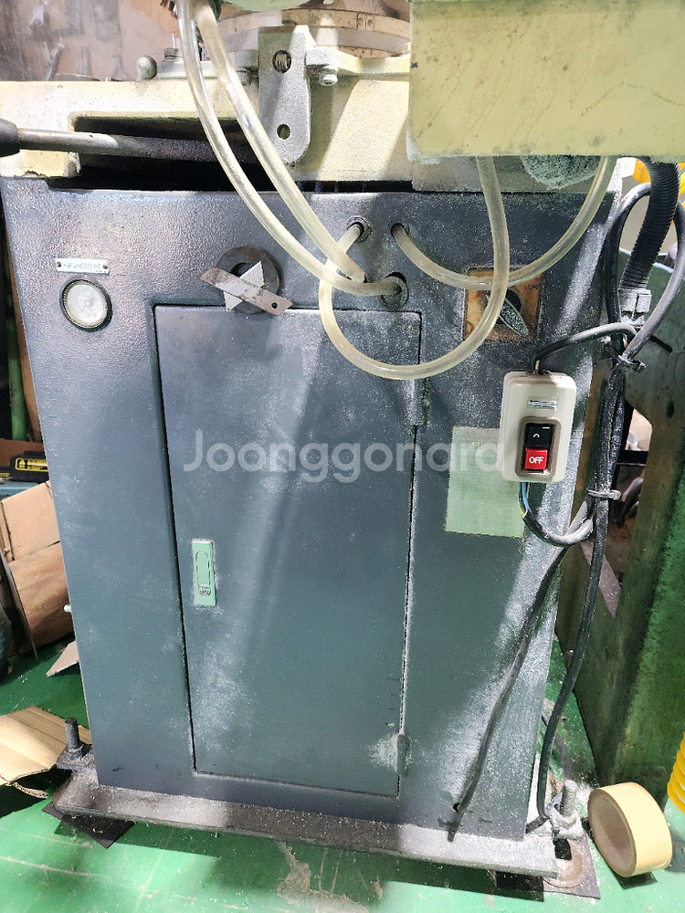 중고반자동 각도조절 원형톱기계--4