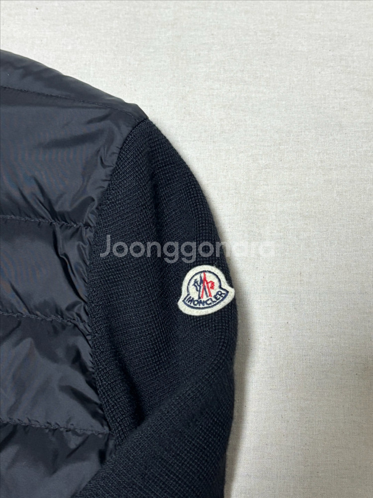 몽클레어 트리콧 김현우 니트 패딩 [s]--1