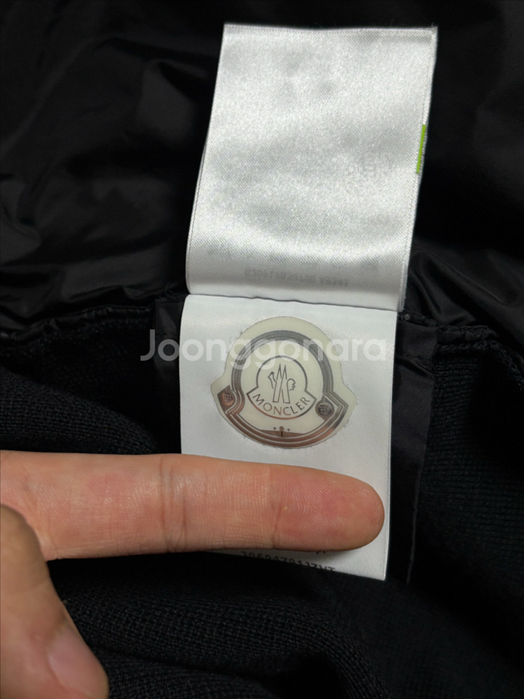 몽클레어 트리콧 김현우 니트 패딩 [s]--7