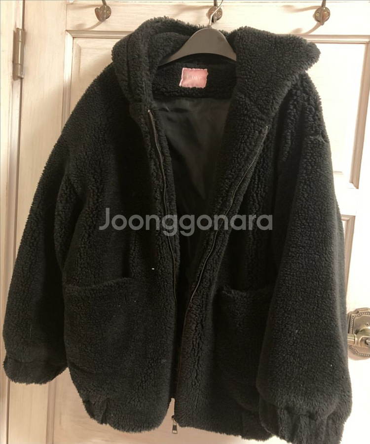 soup 뽀글이 후드집업 코트 (55-77)--3