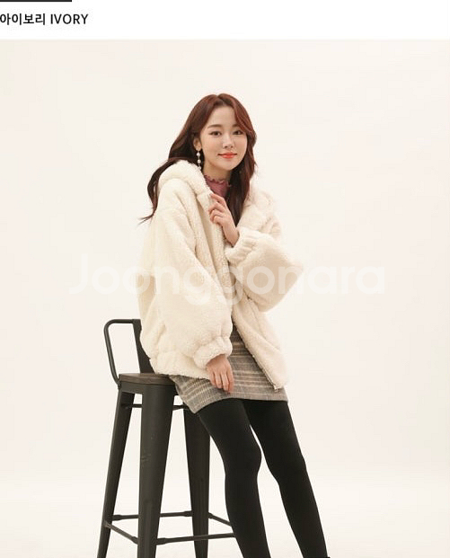 soup 뽀글이 후드집업 코트 (55-77)--2