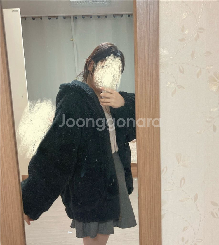 soup 뽀글이 후드집업 코트 (55-77)--5