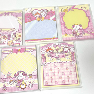 히님 핑크룸 떡메모지 5종 set