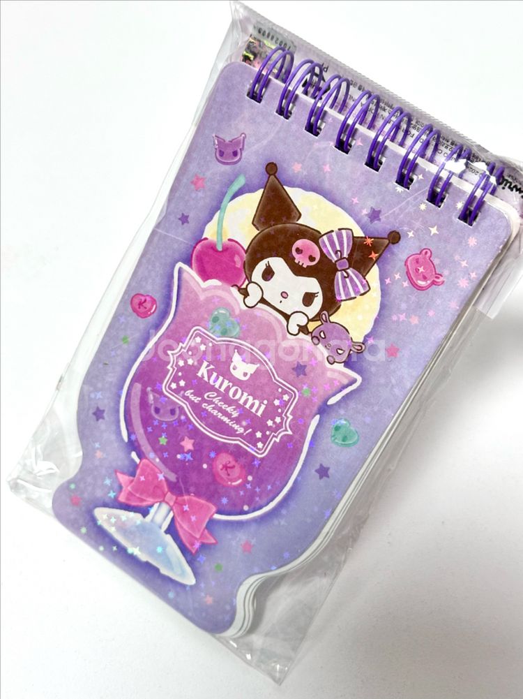 지구 벼리 떡메모지 + 산리오 쿠로미 수첩 set--2