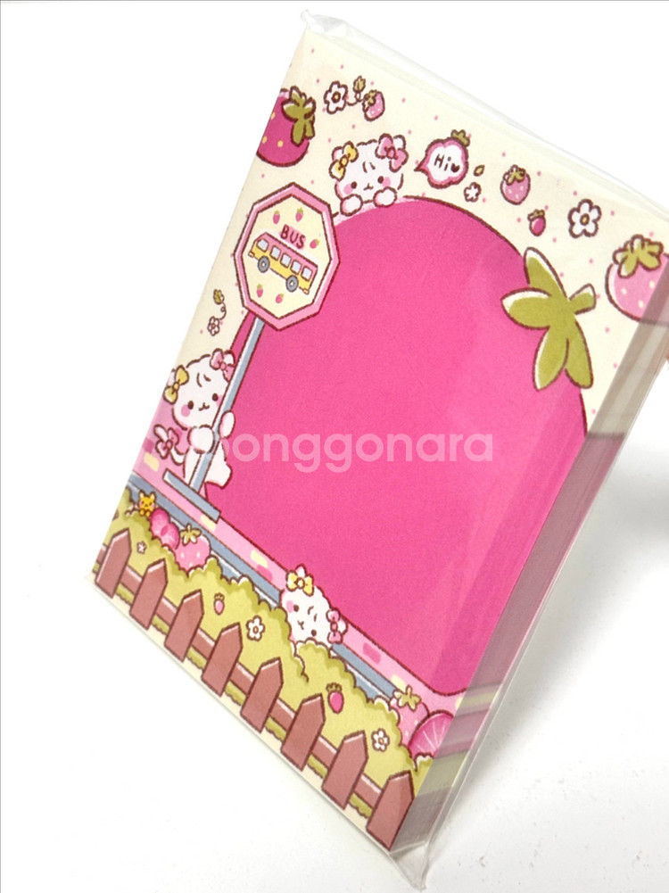 지구 벼리 떡메모지 + 산리오 쿠로미 수첩 set--4