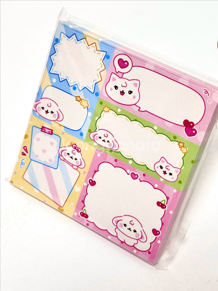 지구 벼리 떡메모지 + 산리오 쿠로미 수첩 set--5