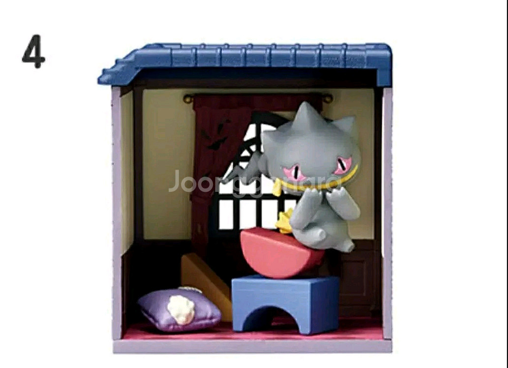 포켓몬스터 리멘트 자정의 이상한저택 4번 다크펫 단품--0