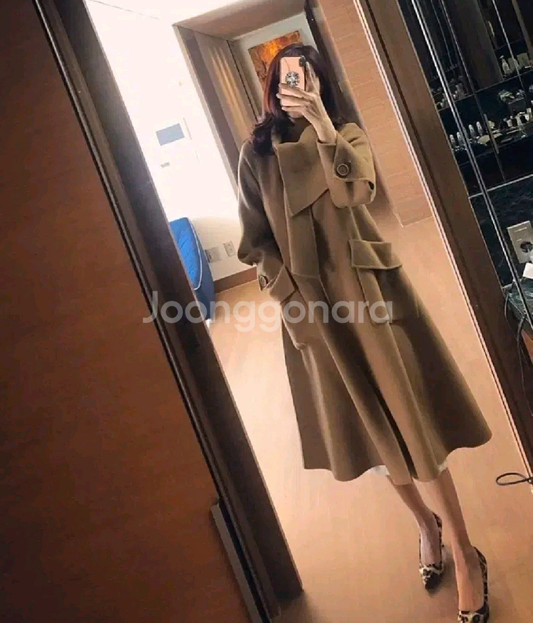 울100 머플러 코트--0