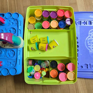 플레이도우 테이블+아이스크림 만들기툴도구+클레이21개