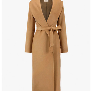 캐시미어 울 지블링 숄카라 코트