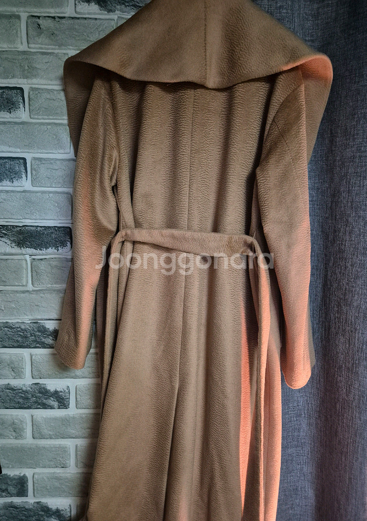 캐시미어 울 지블링 숄카라 코트--6