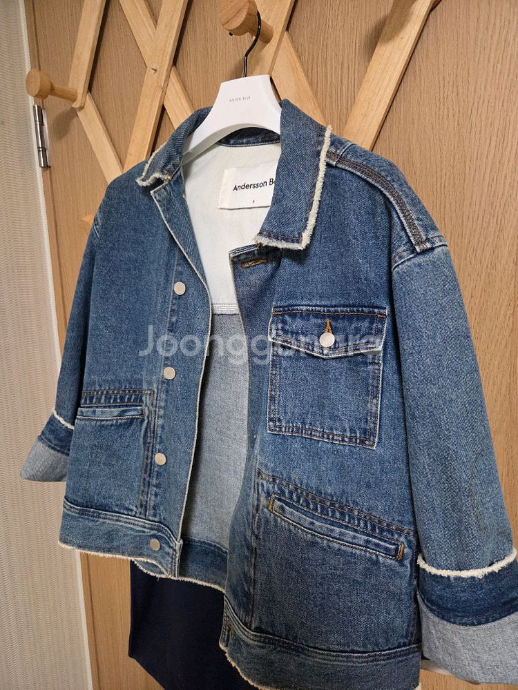 앤더슨벨 청자켓 S 사이즈 / 방탄 뷔 착용--0