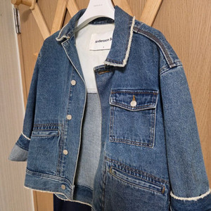 앤더슨벨 청자켓 S 사이즈 / 방탄 뷔 착용