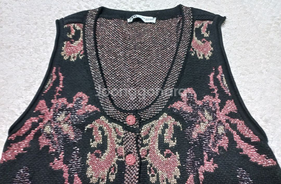 자라 여성 니트 조끼 가디건 90--2