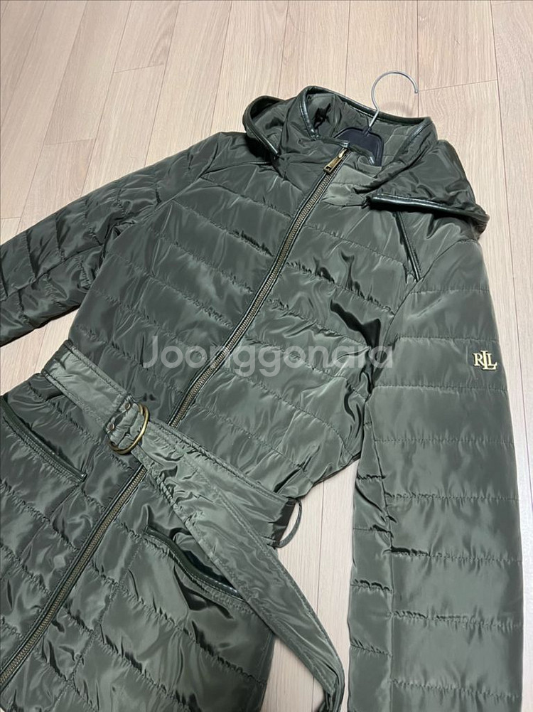22년 폴로 로렌랄프로렌 경량패딩 벨트퀼팅점퍼 후드자켓--0