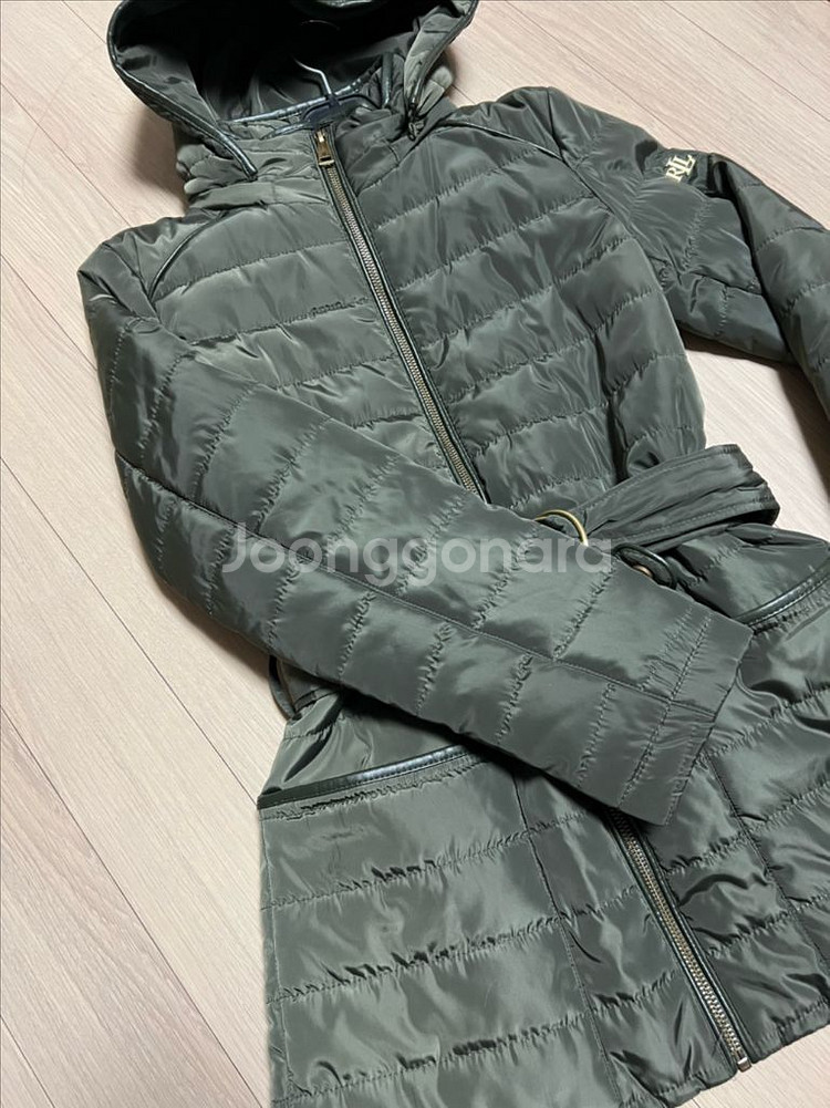 22년 폴로 로렌랄프로렌 경량패딩 벨트퀼팅점퍼 후드자켓--12