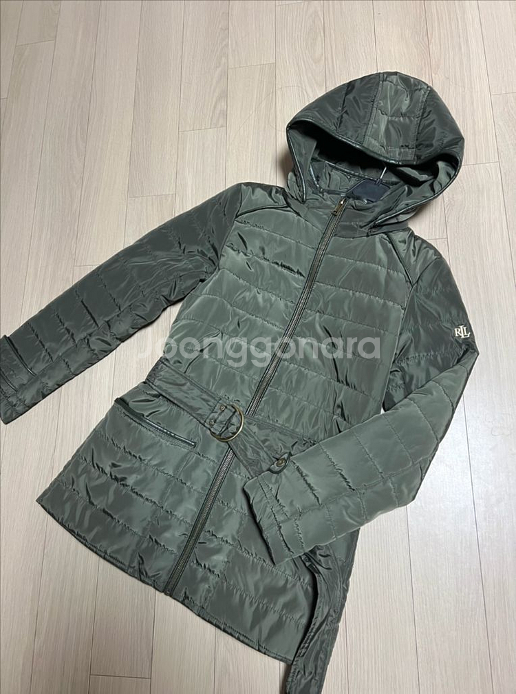 22년 폴로 로렌랄프로렌 경량패딩 벨트퀼팅점퍼 후드자켓--11