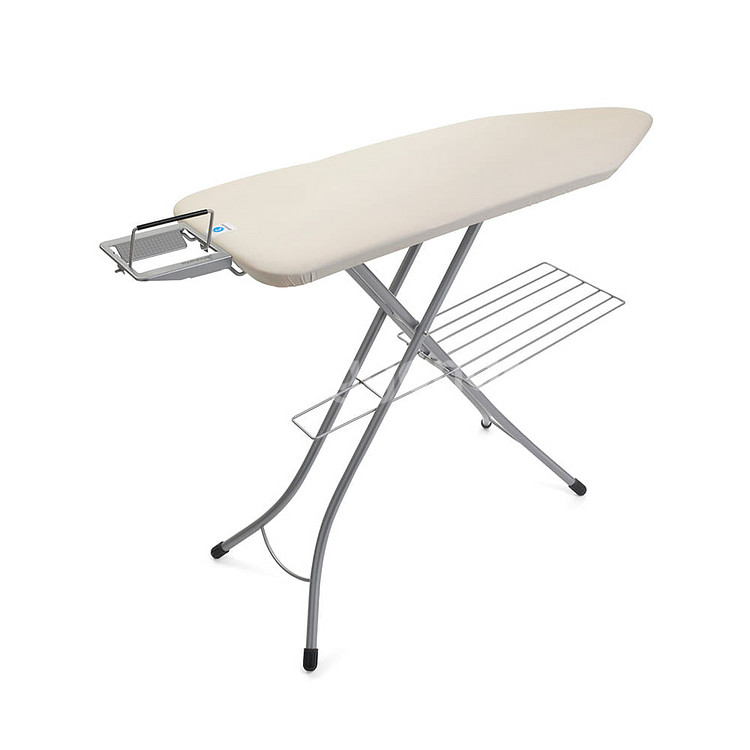 브라반티아 다리미판 C형 메탈릭 그레이 25mm 렉부착 에쿠르 + 신품 비스코스 다리미판 패드--1