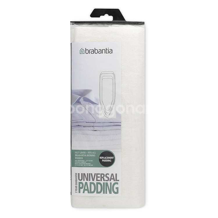 브라반티아 다리미판 C형 메탈릭 그레이 25mm 렉부착 에쿠르 + 신품 비스코스 다리미판 패드--6