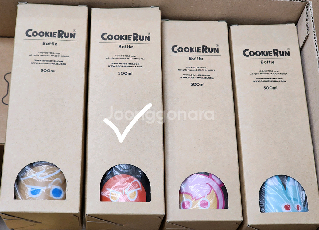 쿠키런 보틀 워터보틀 에코보틀 악마맛 쿠키--0