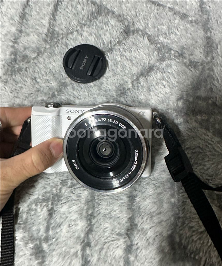 소니 A5000 미러리스 카메라 화이트--6