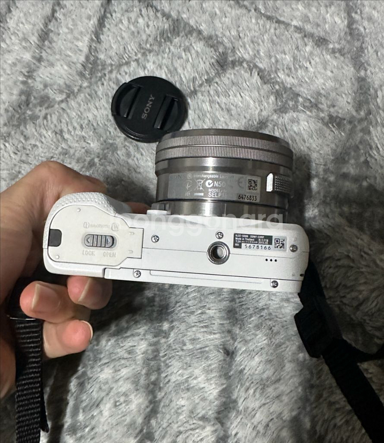 소니 A5000 미러리스 카메라 화이트--4