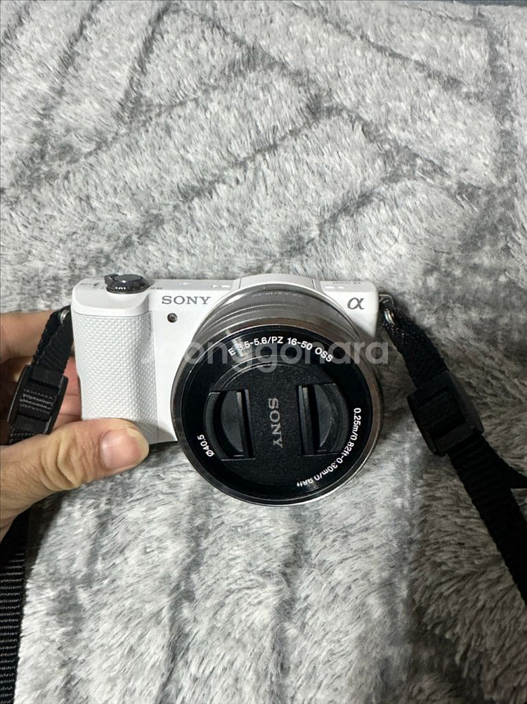 소니 A5000 미러리스 카메라 화이트--7