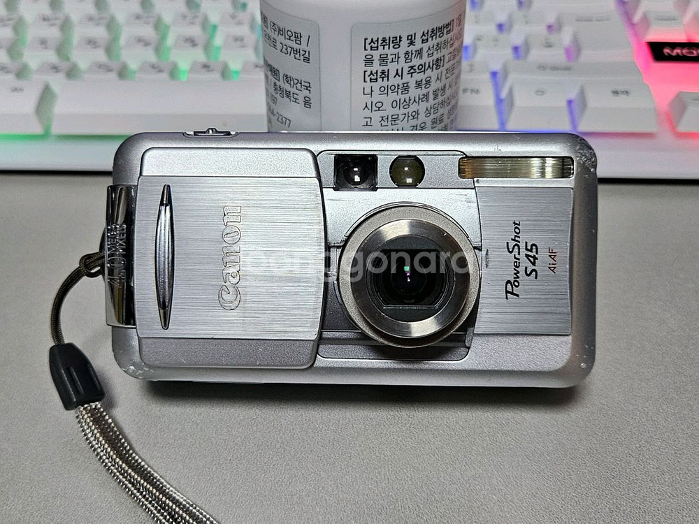 캐논 파워샷 s45 빈티지 디카--1
