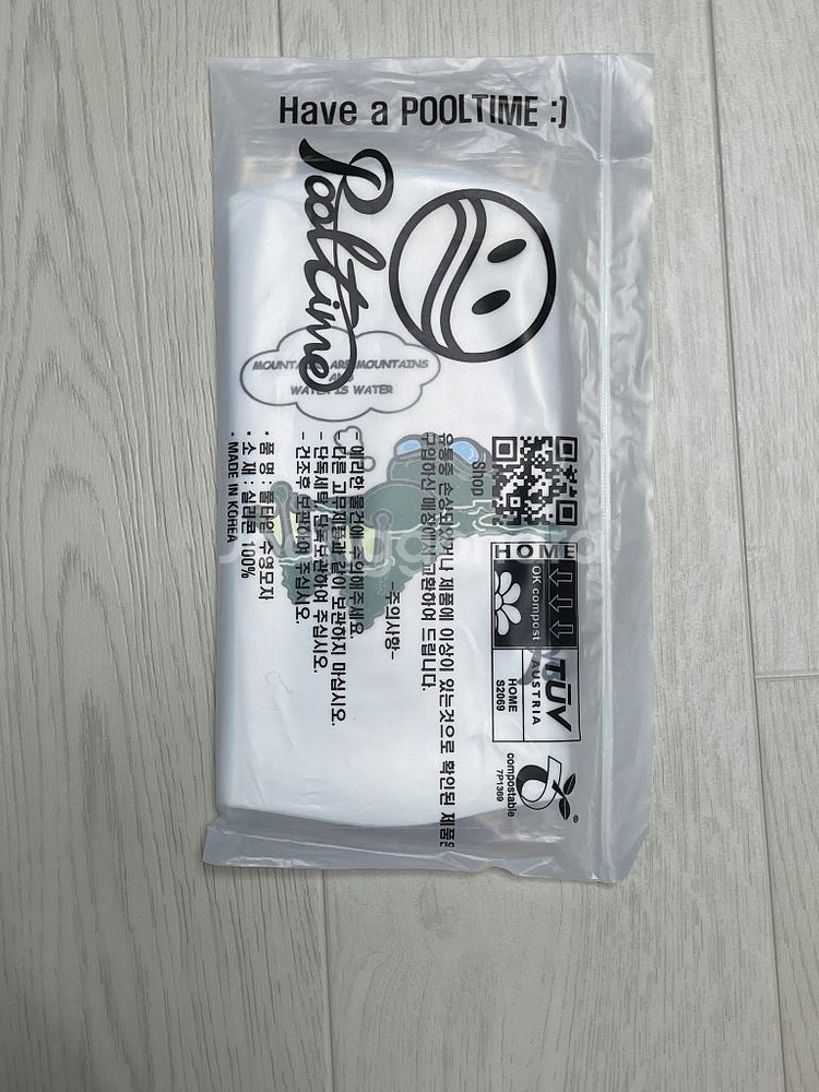 풀타임 산산물물 수영모자--0