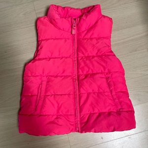 여아 패딩조끼 100