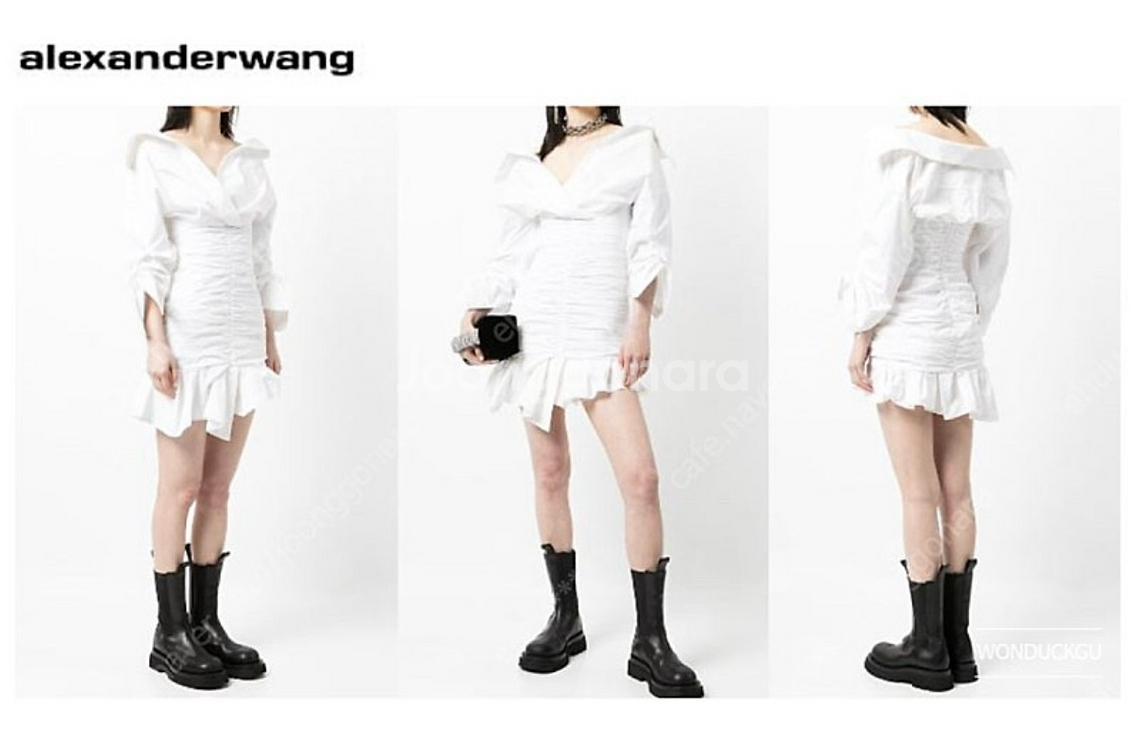 알렉산더왕 셔츠원피스 0사쥬 (솔로지옥 최서은 원피스)--2