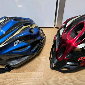자전거 헬멧 2개 ksp A급