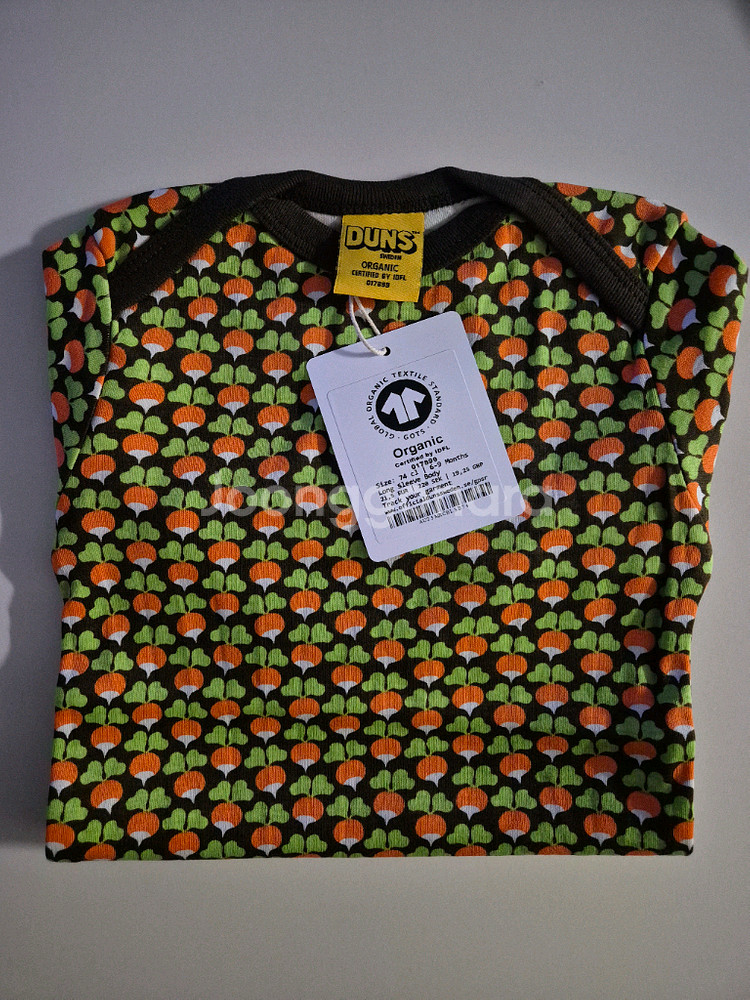 새상품> 던스 초코 미니순무 바디수트 74--0