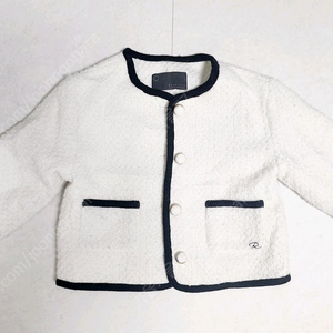 로아앤제인 트윙클 트위드자켓 130 이브닝 폴라티145