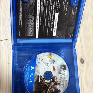 PS4 세키로 cd 타이틀