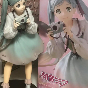 하츠네 미쿠 홀리데이 카메라 피규어