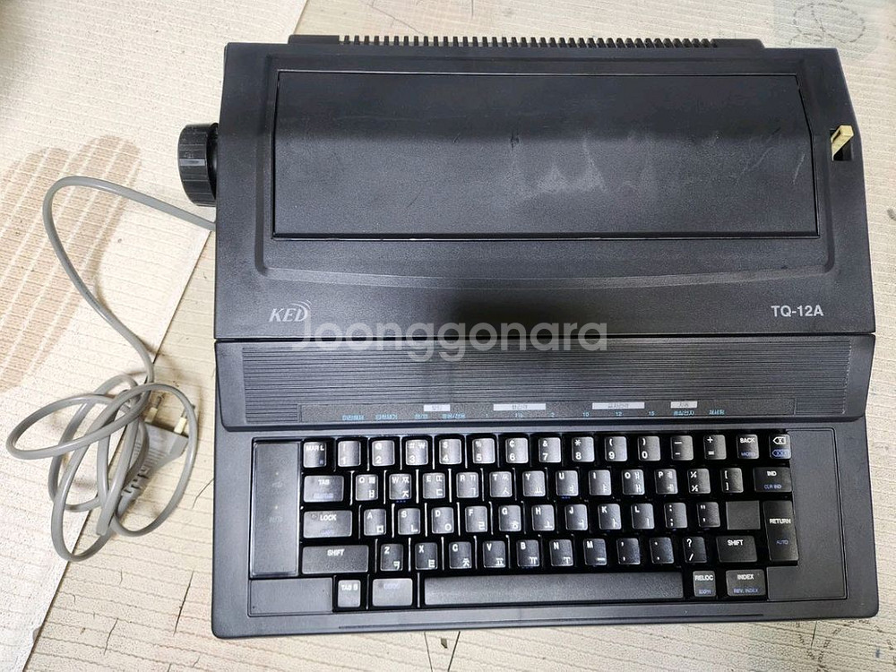 부품용 tq-12a 타자기--0