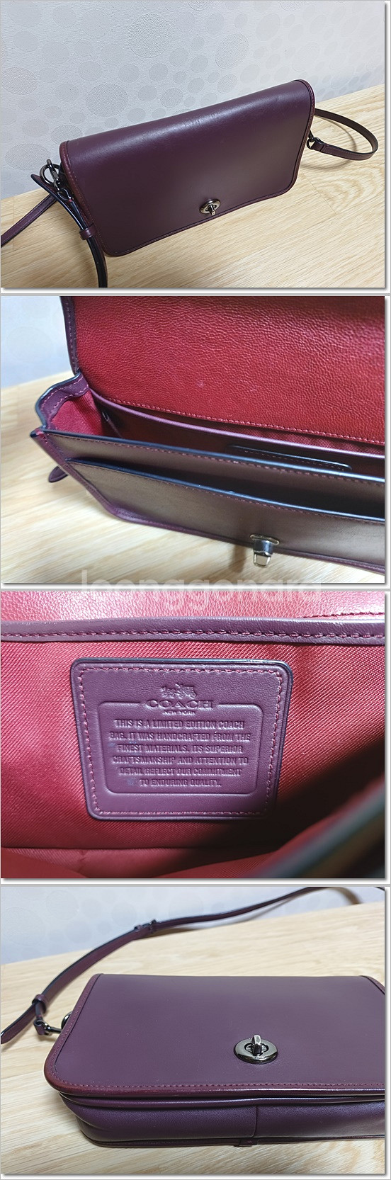 코치 미니 딩키백 크로스백--2