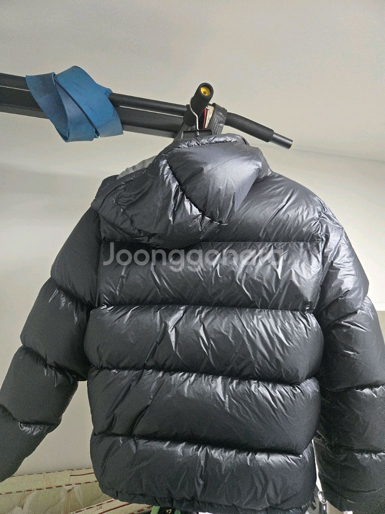 스투시 다운 파카 마이크로 립스탑 팬텀 블랙 L--4
