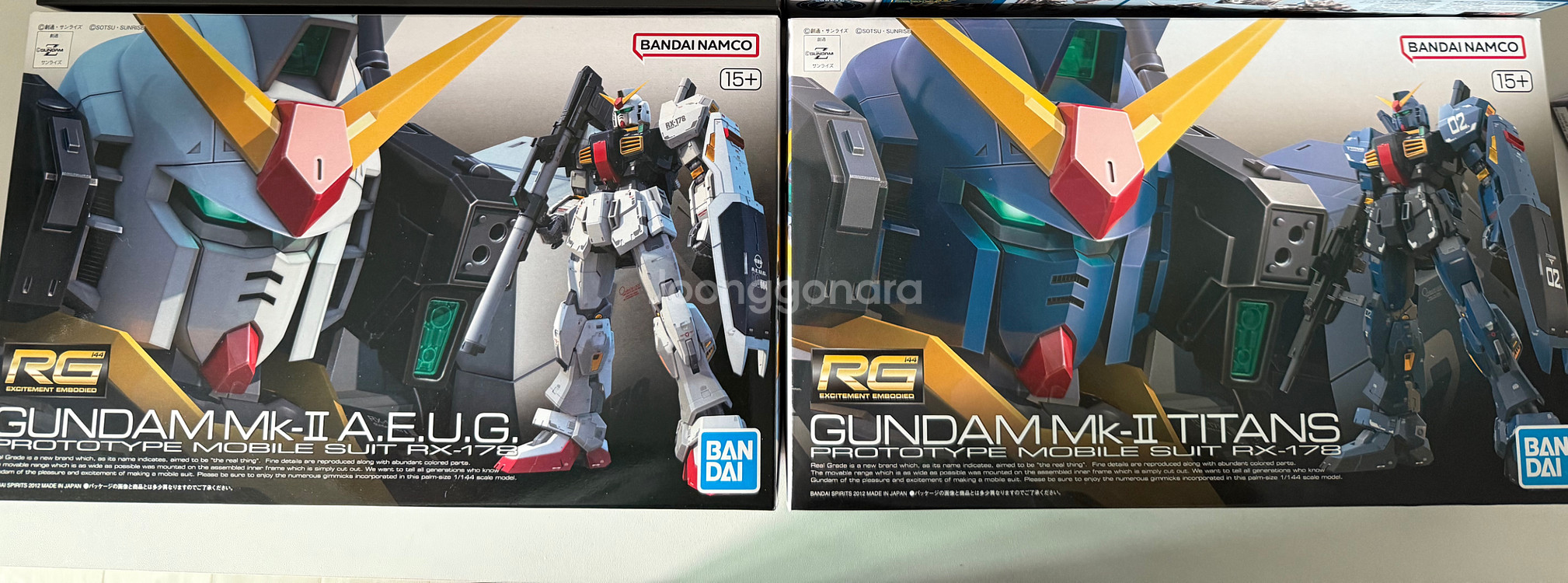 rg 건담 MK-II 티탄즈 & Mk-I A.E.U.G 세트--0
