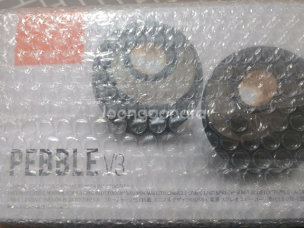 creative pebble v3 페블 스피커 새상품 판매합니다.--2