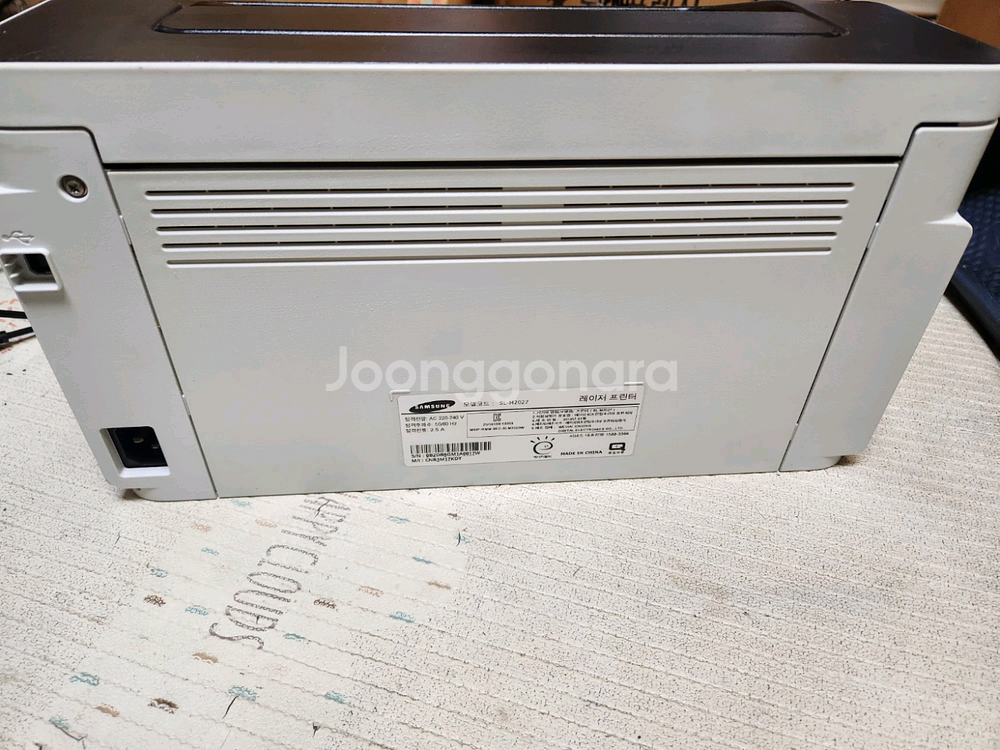 삼성 sl-m2027 흑백 레이져 프린터--7
